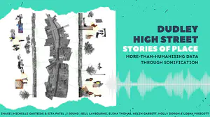 More-than-humanising data through sonification

Sound artist Bill Laybourne invited Dudley time rebels to create a collective score inspired by street detectorist findings through noise making.